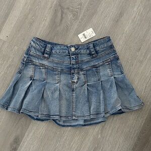 Windsor Blue Denim Mini Skirt